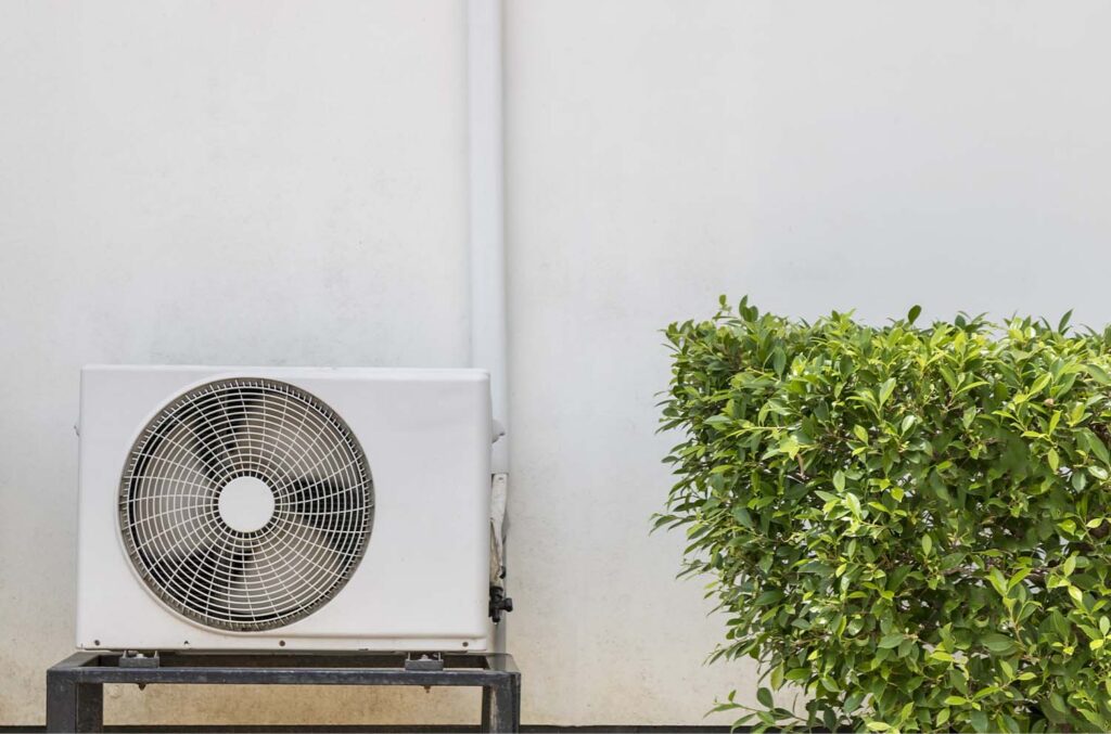 installatie warmtepomp